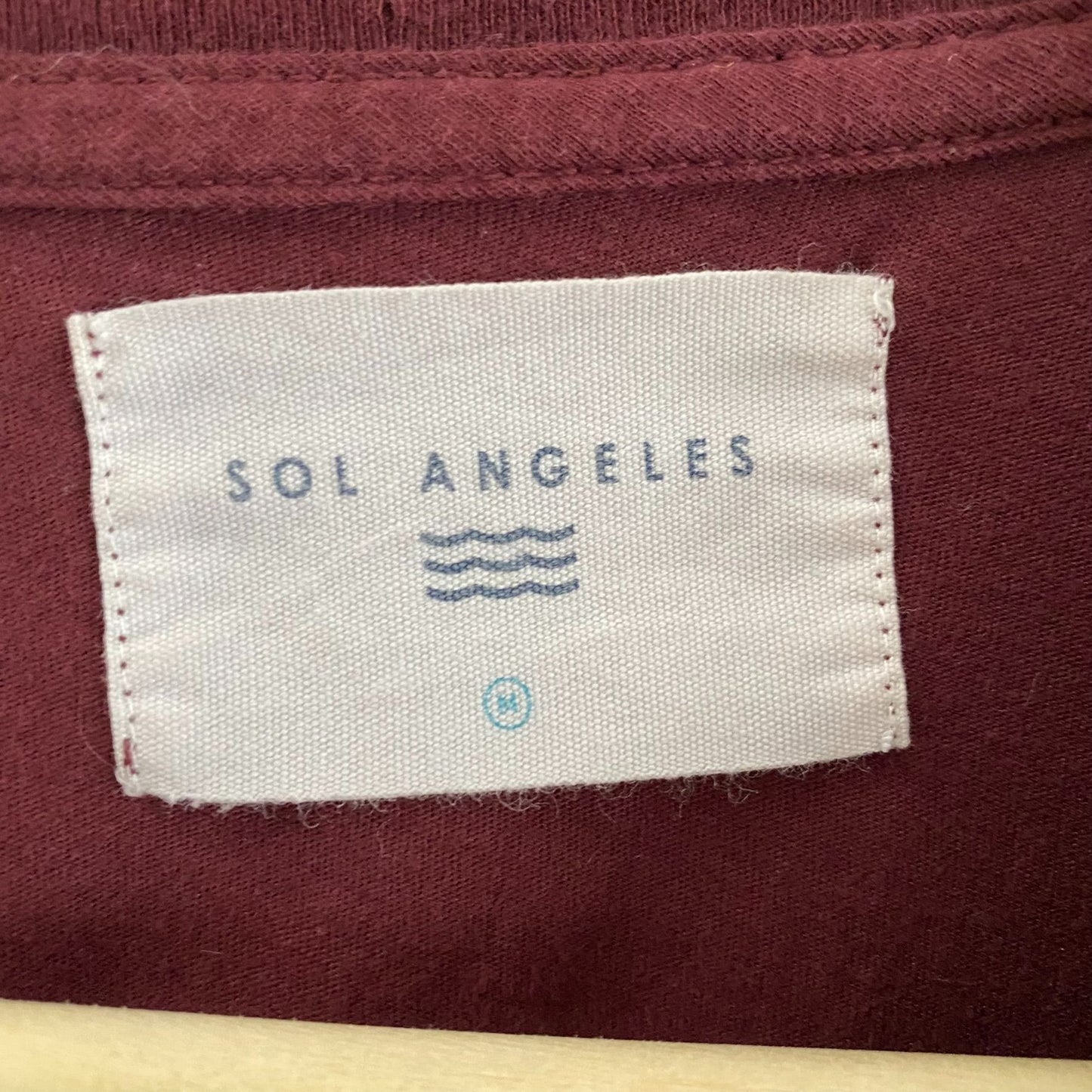 Sol Angeles Red S/S Tee