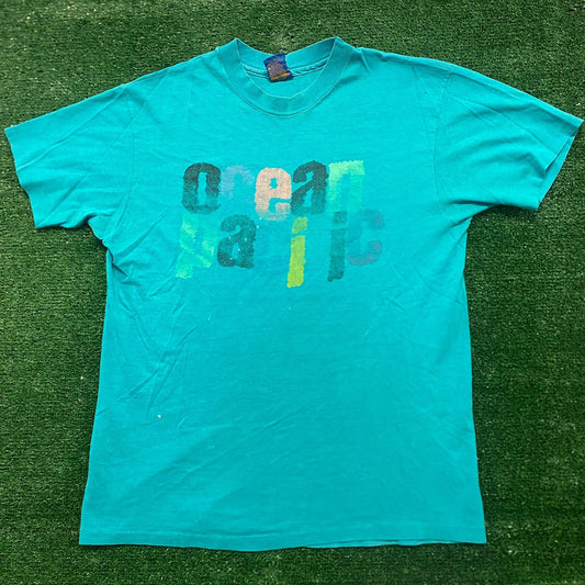 Ocean Pacific Vintage 80s Skater Surf T-Shirt