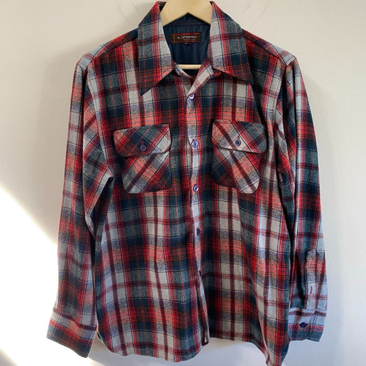 Arrow Red Plaid Flannel Shirt