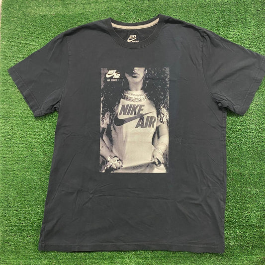 Nike Air Force 1 Girl Vintage T-Shirt
