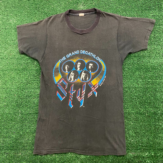 Styx Vintage 80s Rock Band T-Shirt