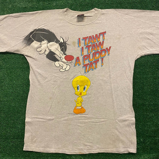 Tweety Vintage Looney Tunes Cartoon T-Shirt