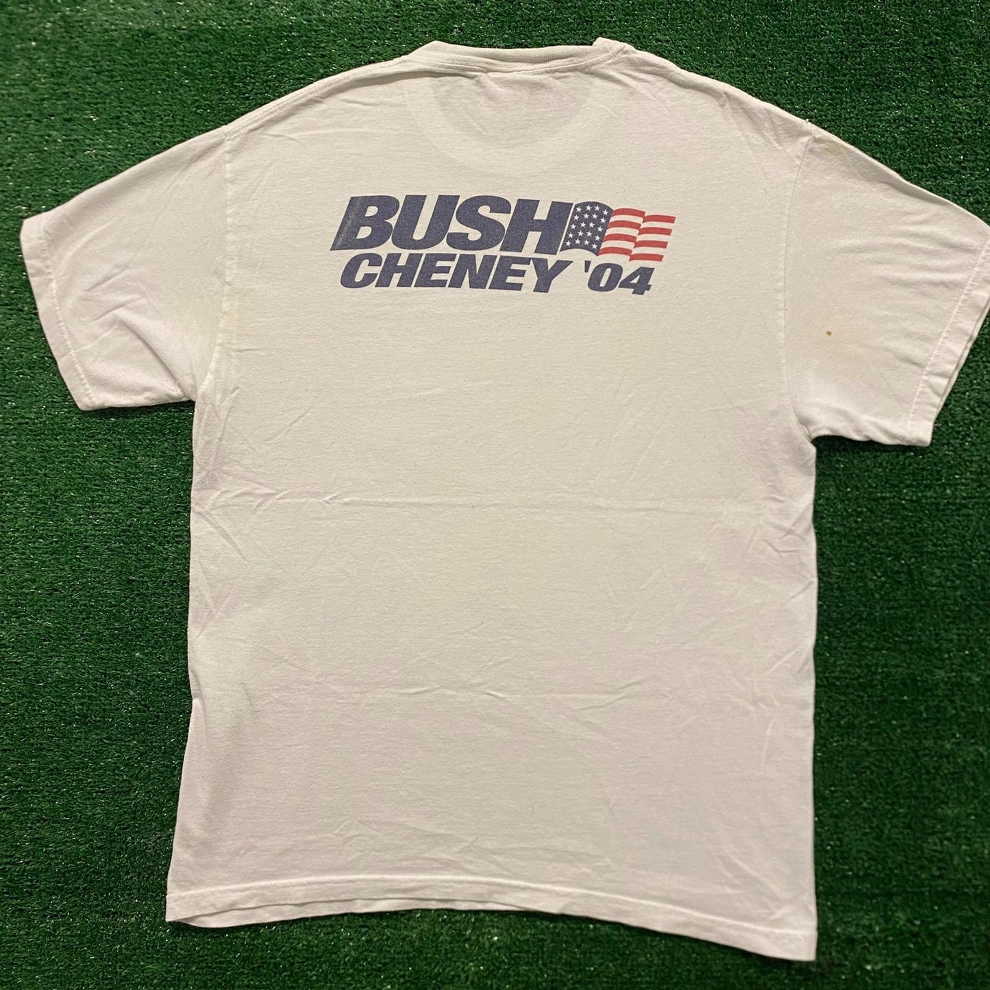 George Bush Vintage President Campaign Political T-Shirt