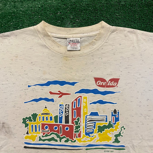 Ore-Ida City Vintage 90s Food T-Shirt