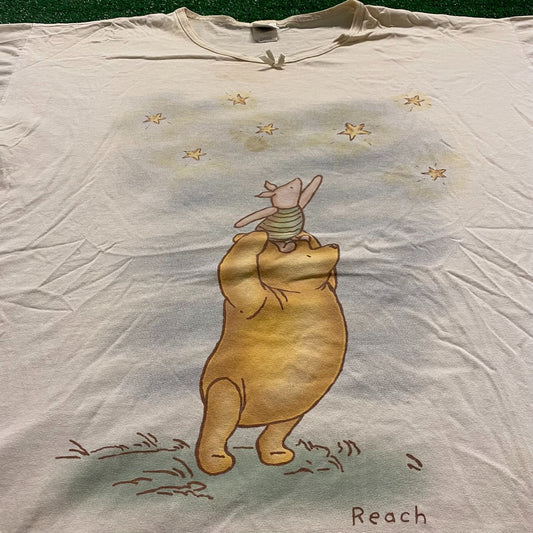Pooh Piglet Vintage 90s Disney T-Shirt