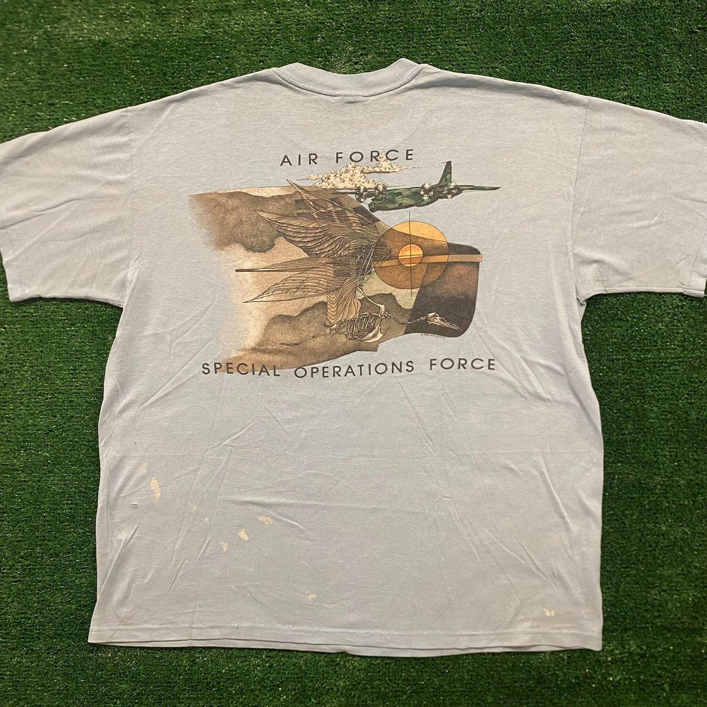 Army Special Forces Vintage 90s Military T-Shirt