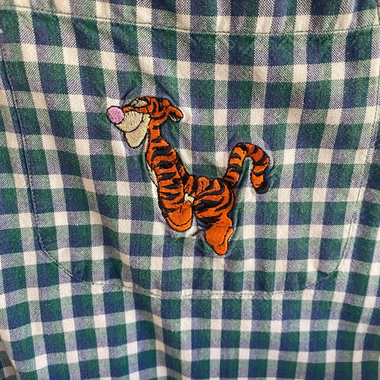 Vintage Disney Tigger Checkered S/S Shirt