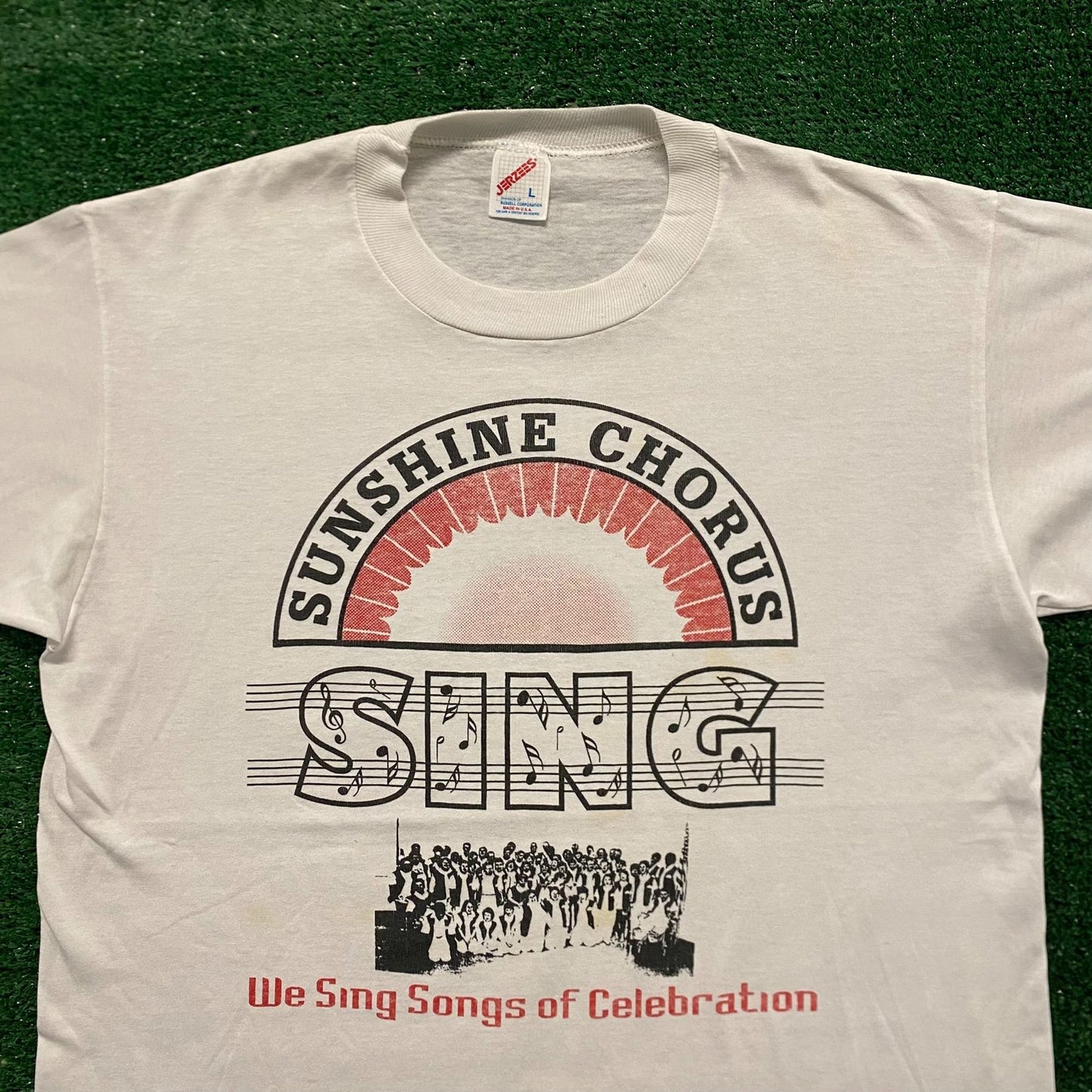 Sunshine Chorus Singing Vintage 90s Music T-Shirt
