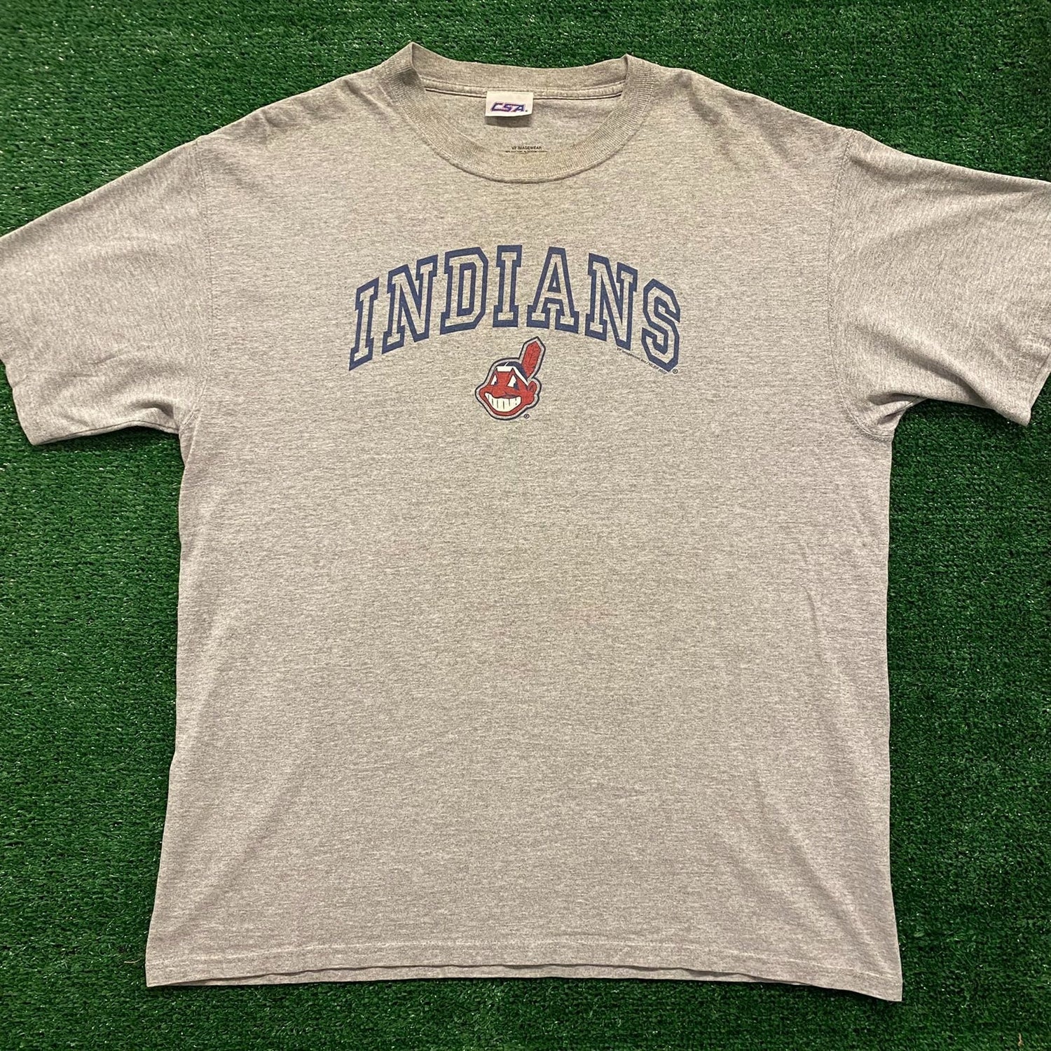 Cleveland Indians Vintage MLB Baseball T-Shirt – Agent Thrift