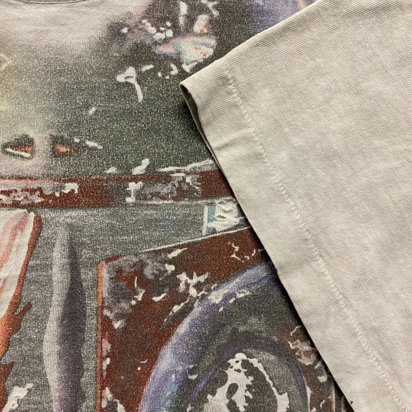 Liquid Blue Star Wars Boba Fett Vintage T-Shirt