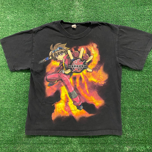 Bakugan Battle Brawlers Vintage Anime Manga T-Shirt