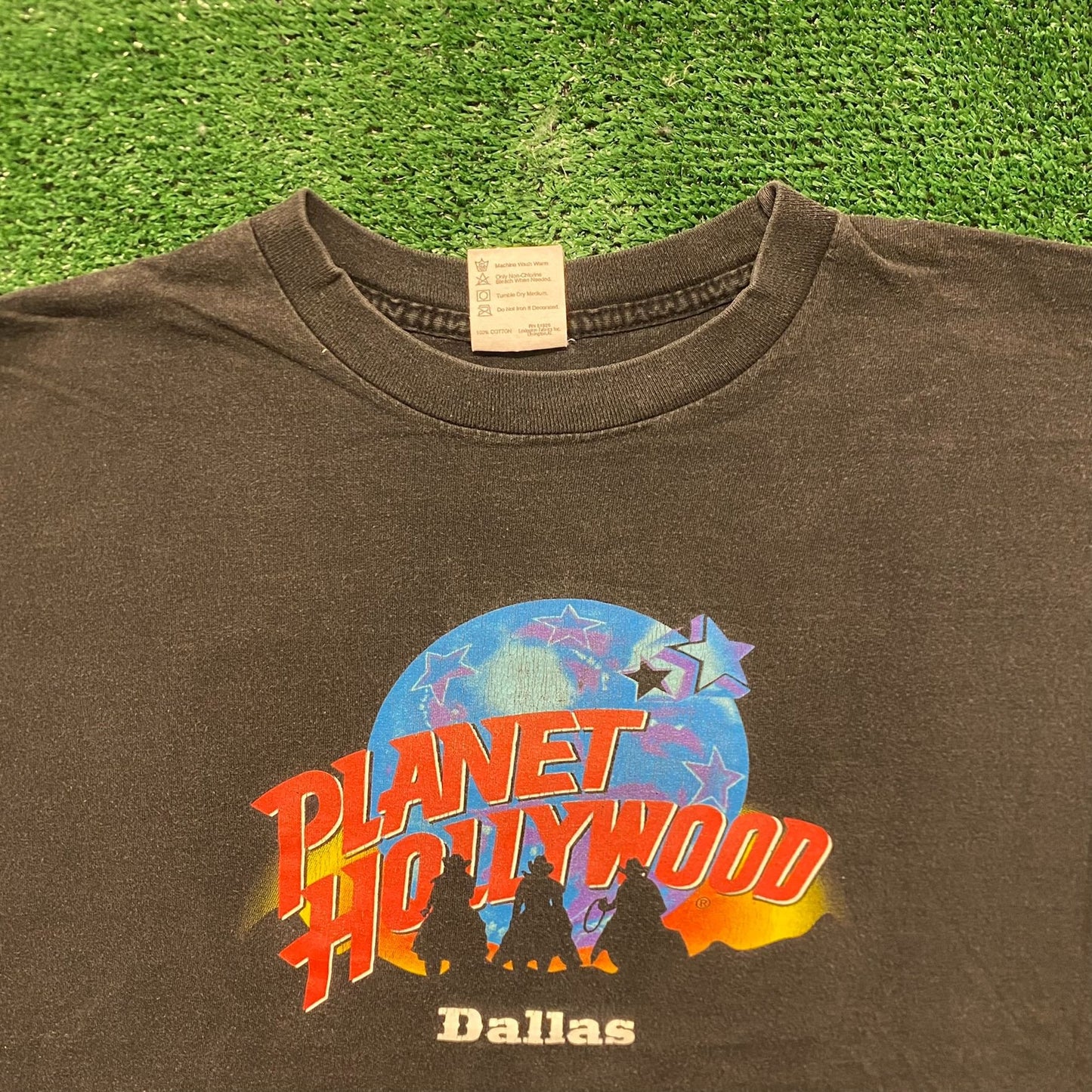 Planet Hollywood Dallas Vintage 90s Western T-Shirt