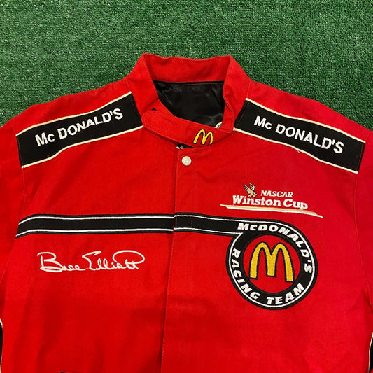 McDonald's Racing Vintage 90s NASCAR Jacket