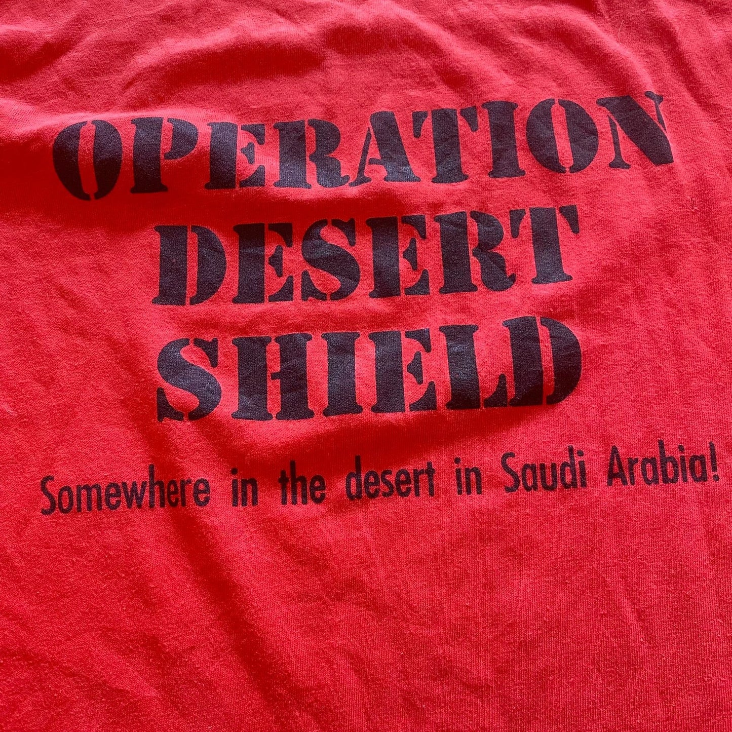 Operation Desert Shield Vintage Tee