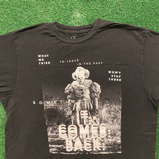Pennywise Clown Vintage Horror Movie T-Shirt