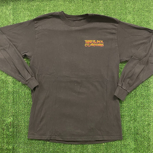 Halloween Pumpkin Vintage Horror Movie T-Shirt