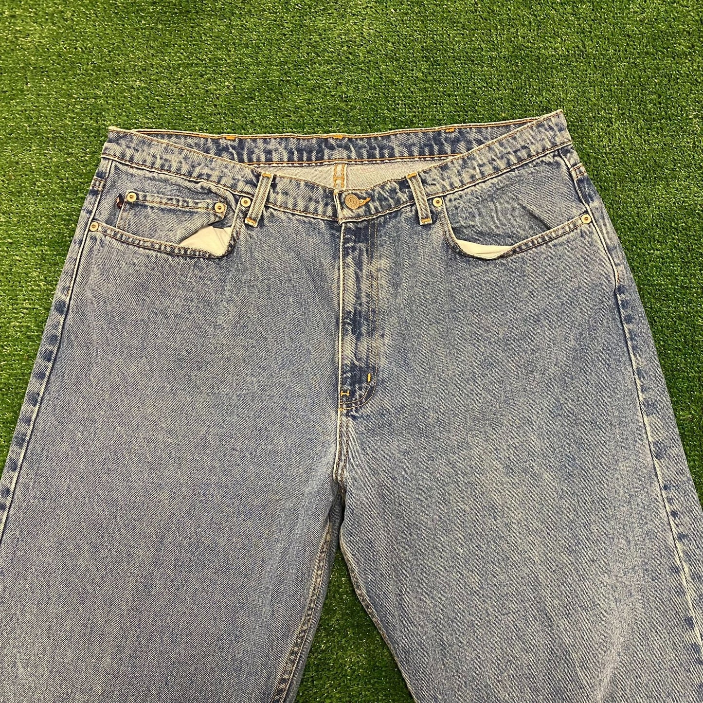 Ralph Lauren Vintage Baggy Denim Pants