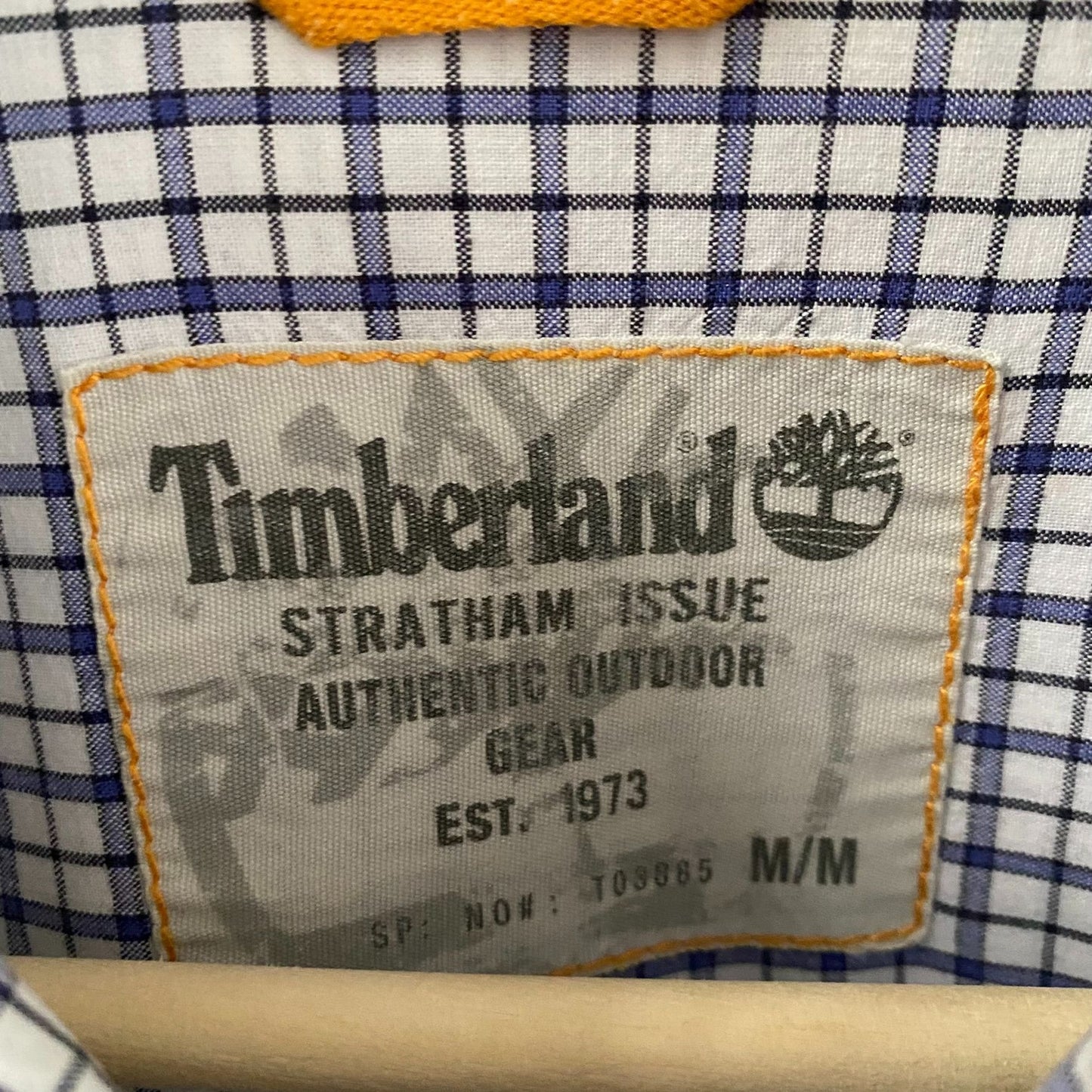 Timberland Blue Plaid L/S Shirt