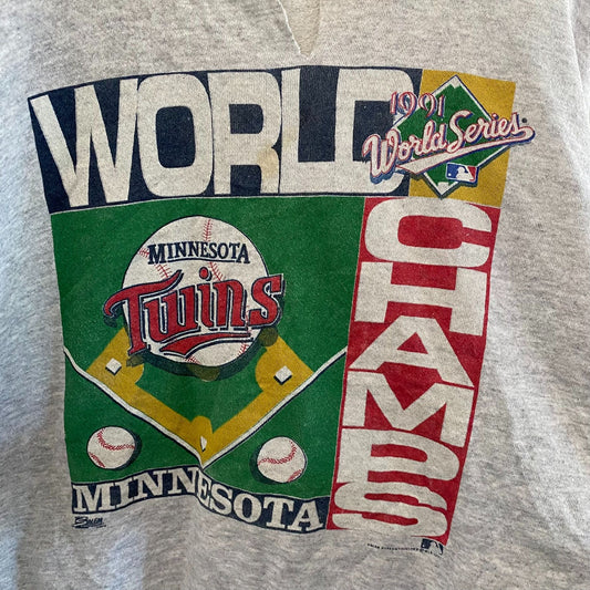 Vintage Minneosta Twins World Series Sweatshirt