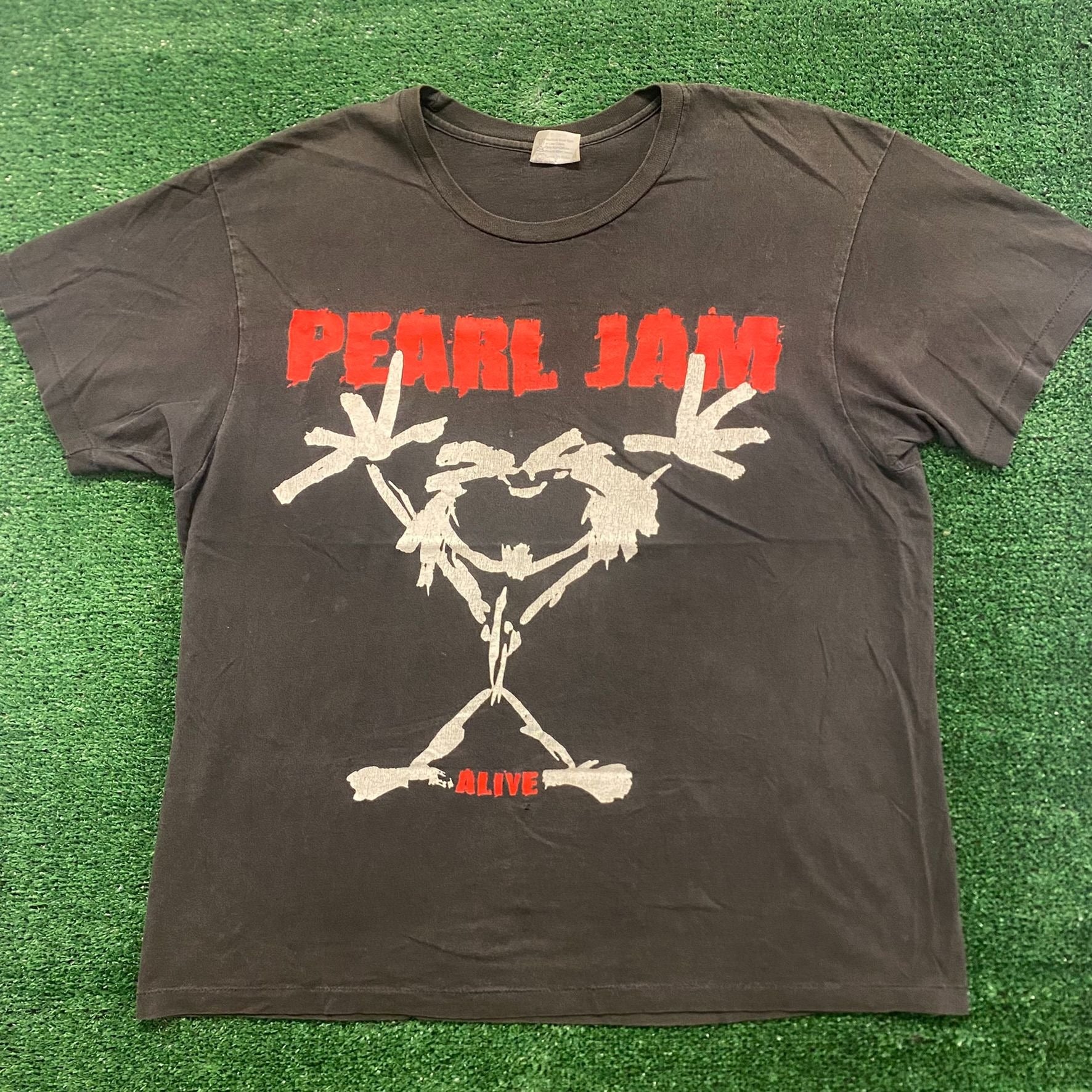 Pearl Jam Alive Vintage 90s Grunge Band T Shirt Agent Thrift Pearl Jam Alive Vintage 90s Grunge Band T Shirt Agent Thrift