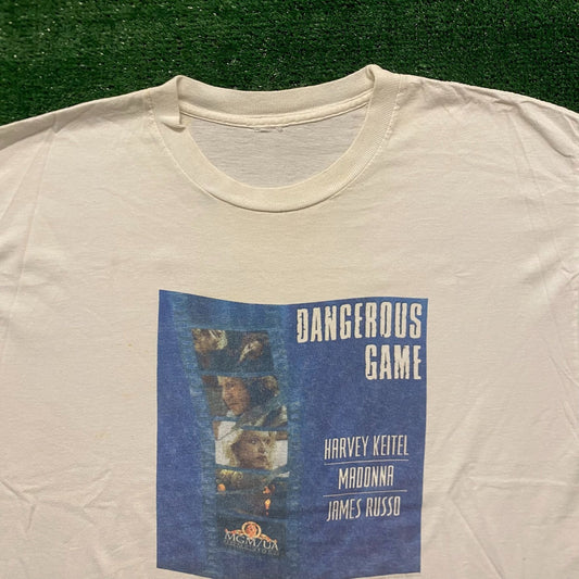 Madonna Dangerous Game Vintage 90s Movie T-Shirt