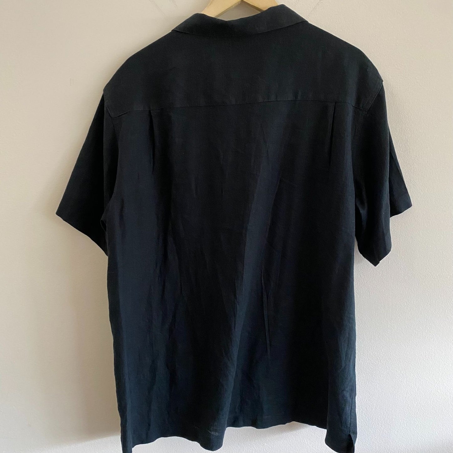 Haggar Black Floral S/S Shirt