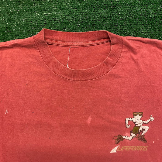 Lifeforms Soccer Frog Vintage 90s T-Shirt
