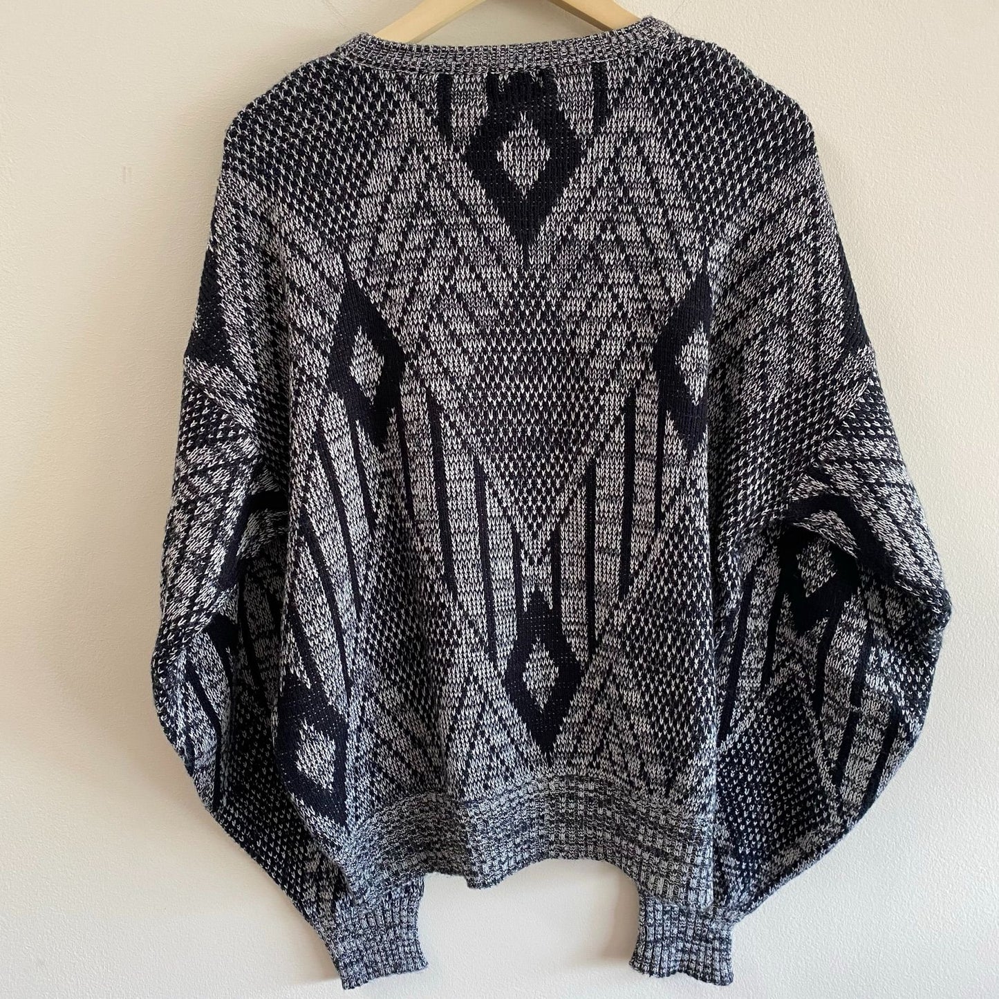 Vintage Argyle Diamond Crewneck Sweater