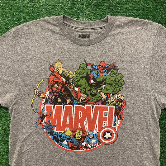 Marvel Comics Vintage Y2K Movie T-Shirt