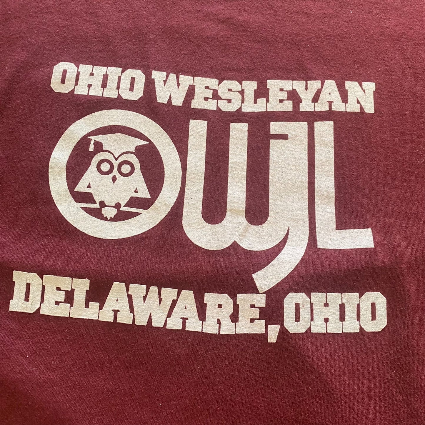 Ohio Wesleyan OWL Vintage Tee