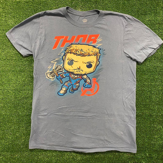 Funko Thor Vintage Marvel Cartoon T-Shirt