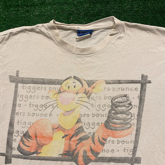 Pooh Tigger Vintage Disney Movie T-Shirt