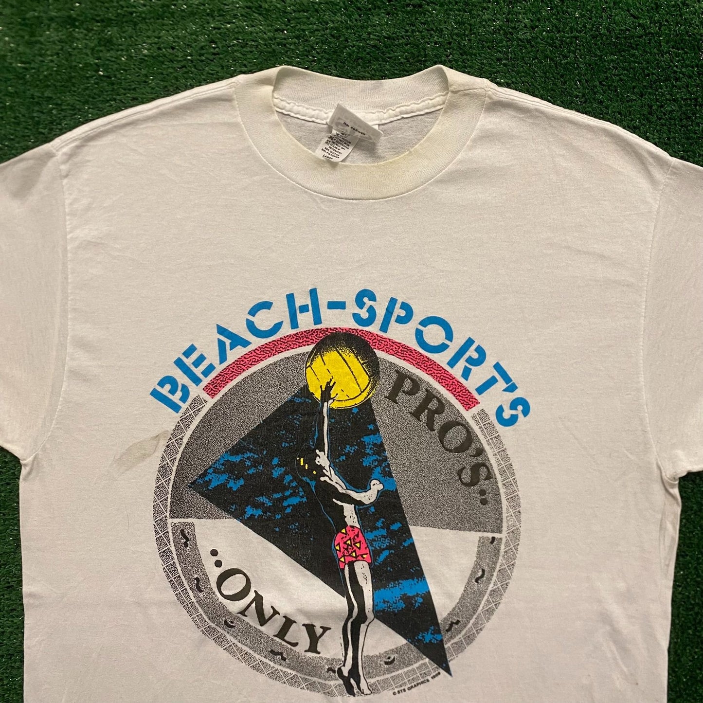 Beach Volleyball Vintage 90s Grunge T-Shirt