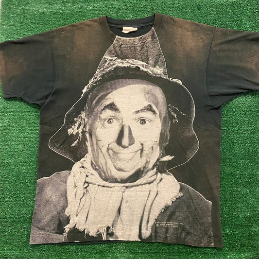 Wizard of Oz Scarecrow Vintage 90s Movie T-Shirt