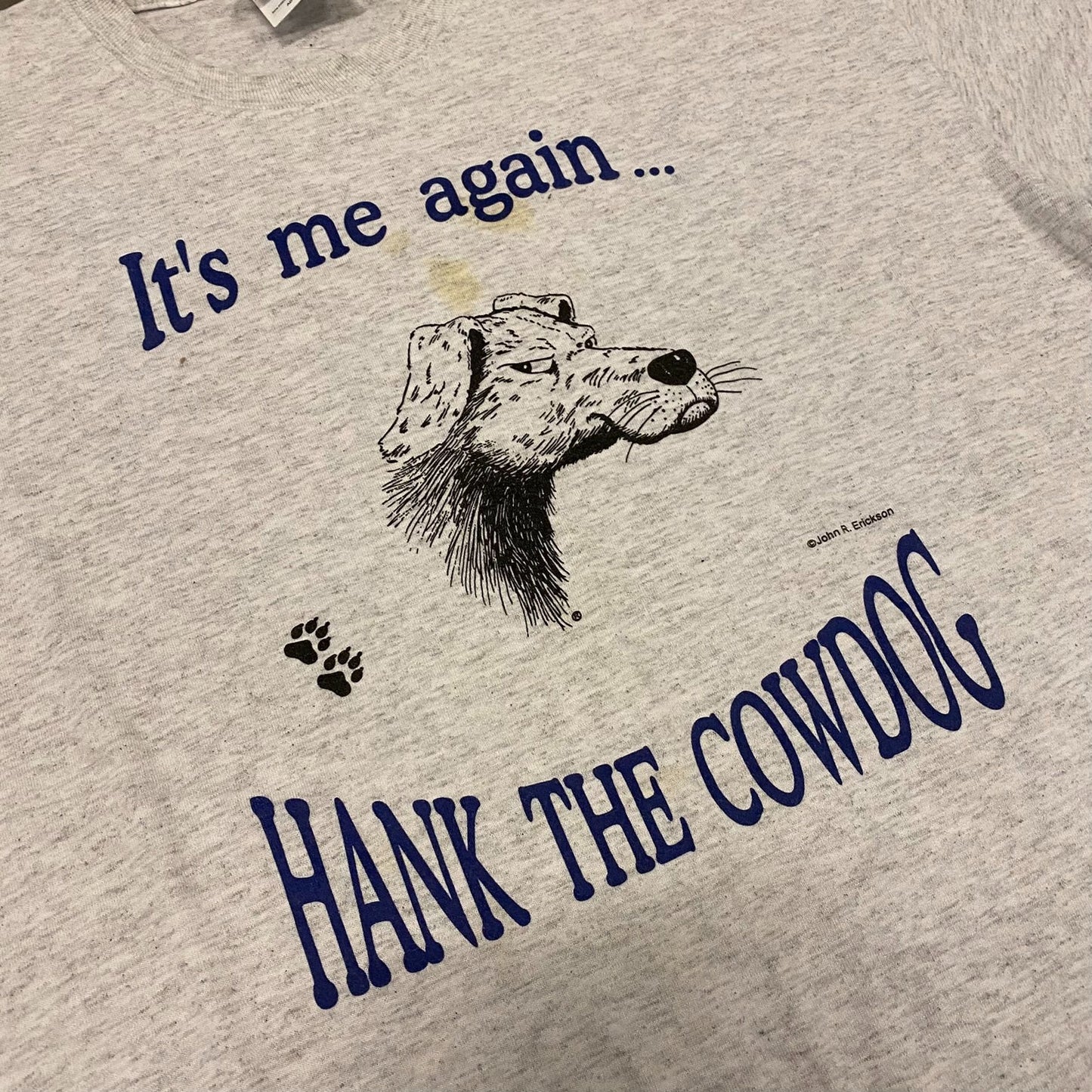 Hank the Cowdog Vintage 90s T-Shirt
