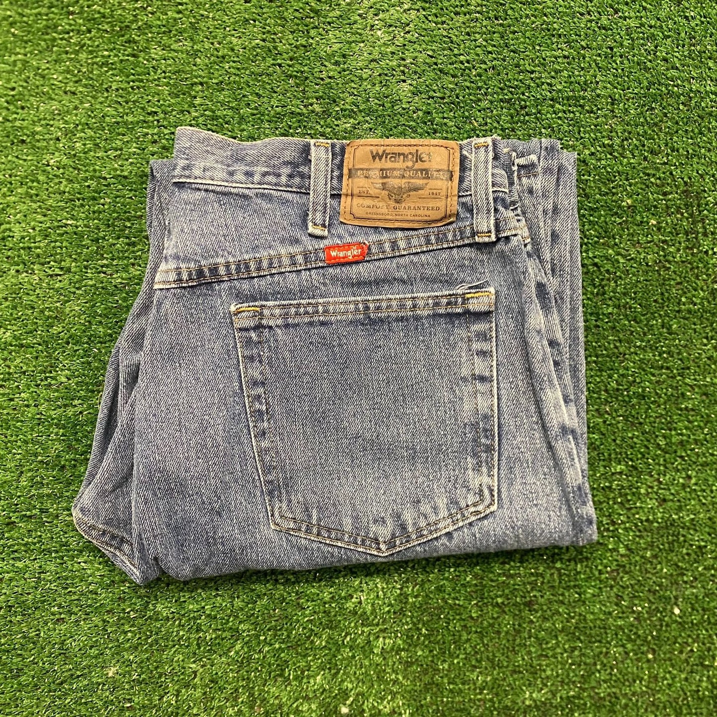 Wrangler Relaxed Vintage Denim Jeans Pants