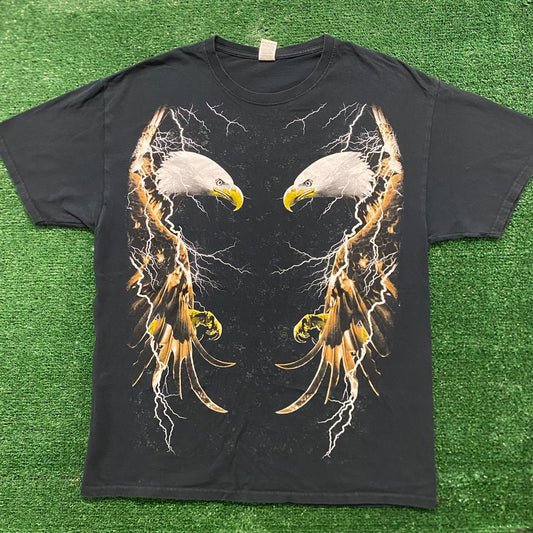 Thunder Eagles Vintage Western Nature Animal T-Shirt