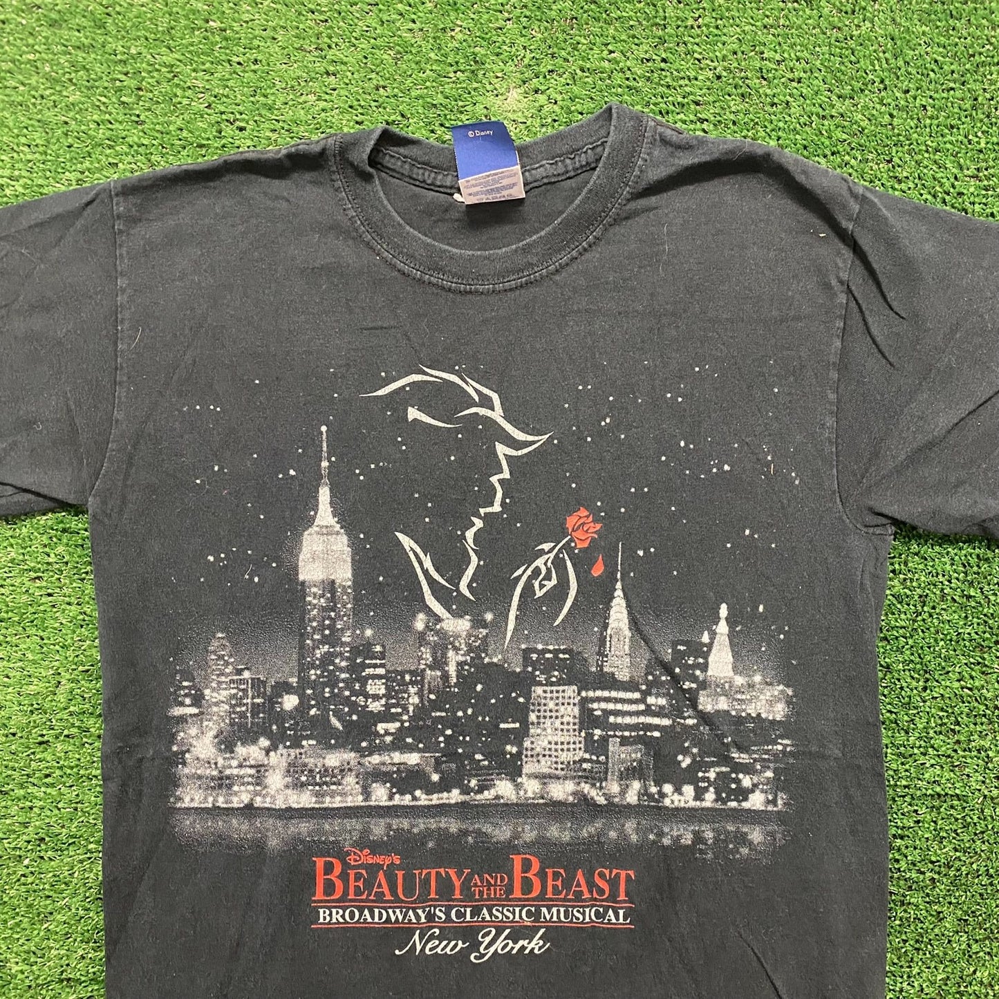 Vintage 90s Essential Beauty and the Beast Disney Movie T-Shirt