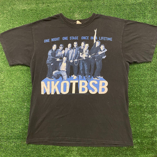 NKOTBSB New Kids on the Block Backstreet Boys Boy Band T-Shirt