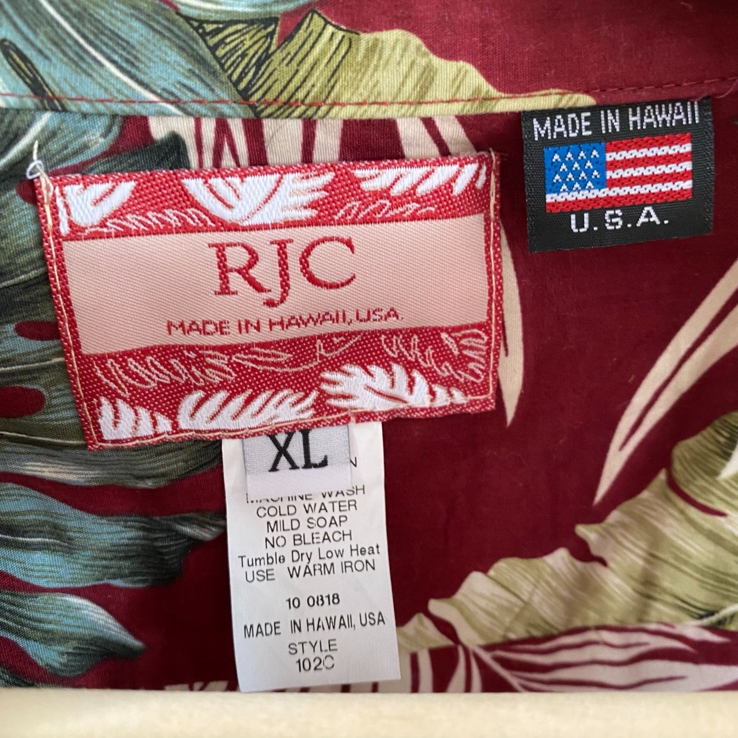 RJC Authentic Floral Hawaiian Shirt