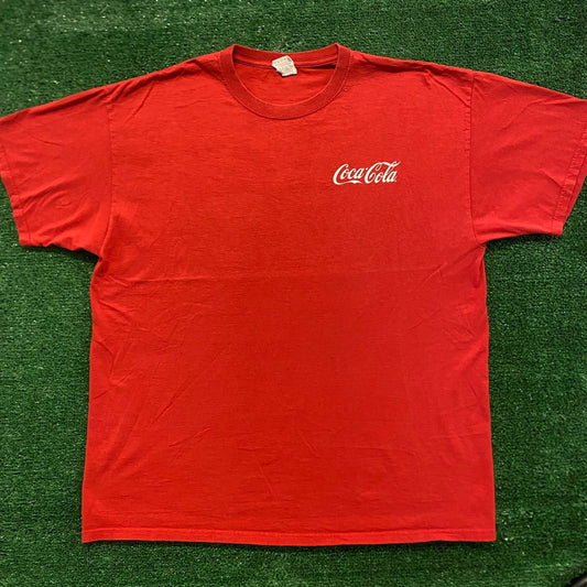 Coca Cola Coke Charlotte Vintage Soda Junk Food T-Shirt