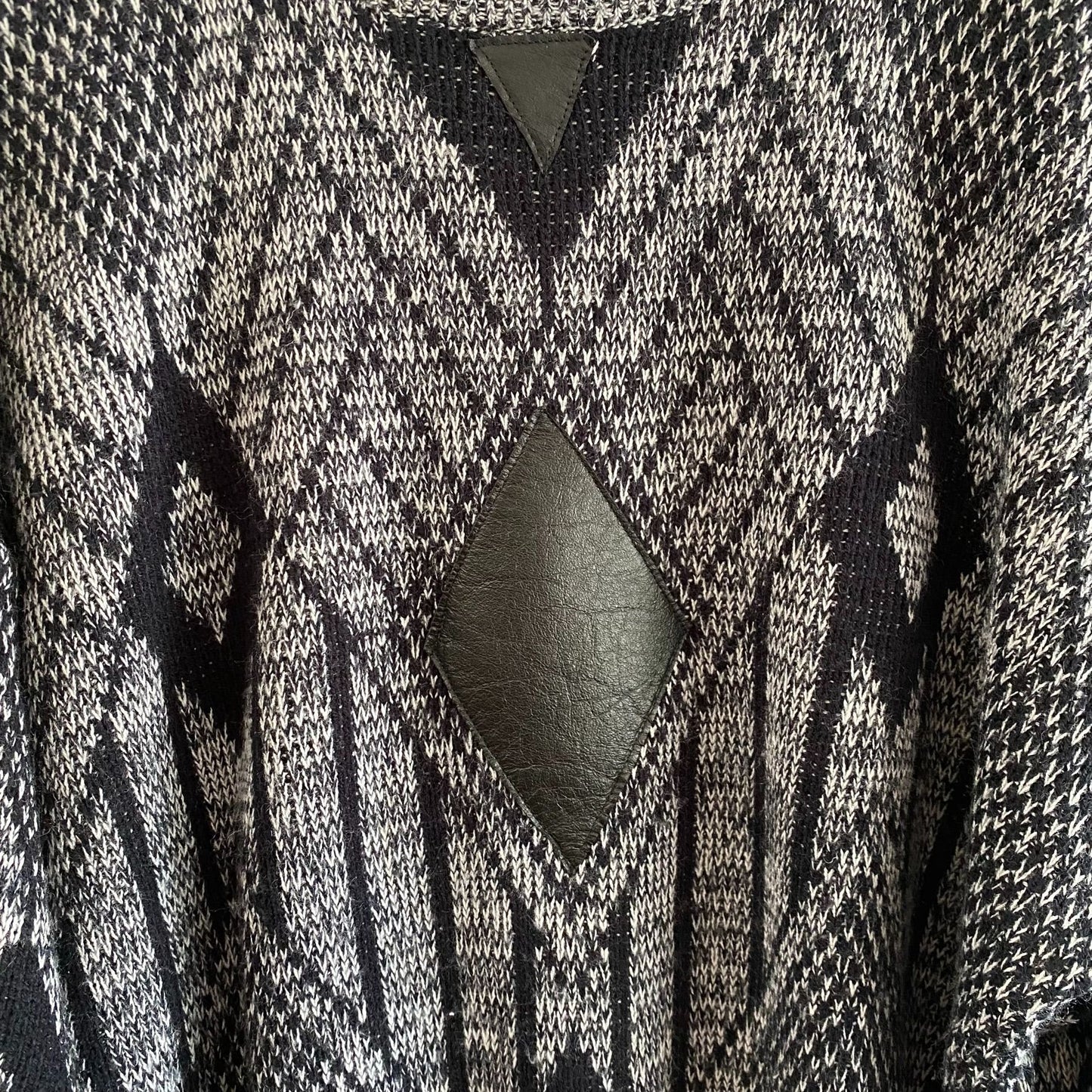 Vintage Argyle Diamond Crewneck Sweater