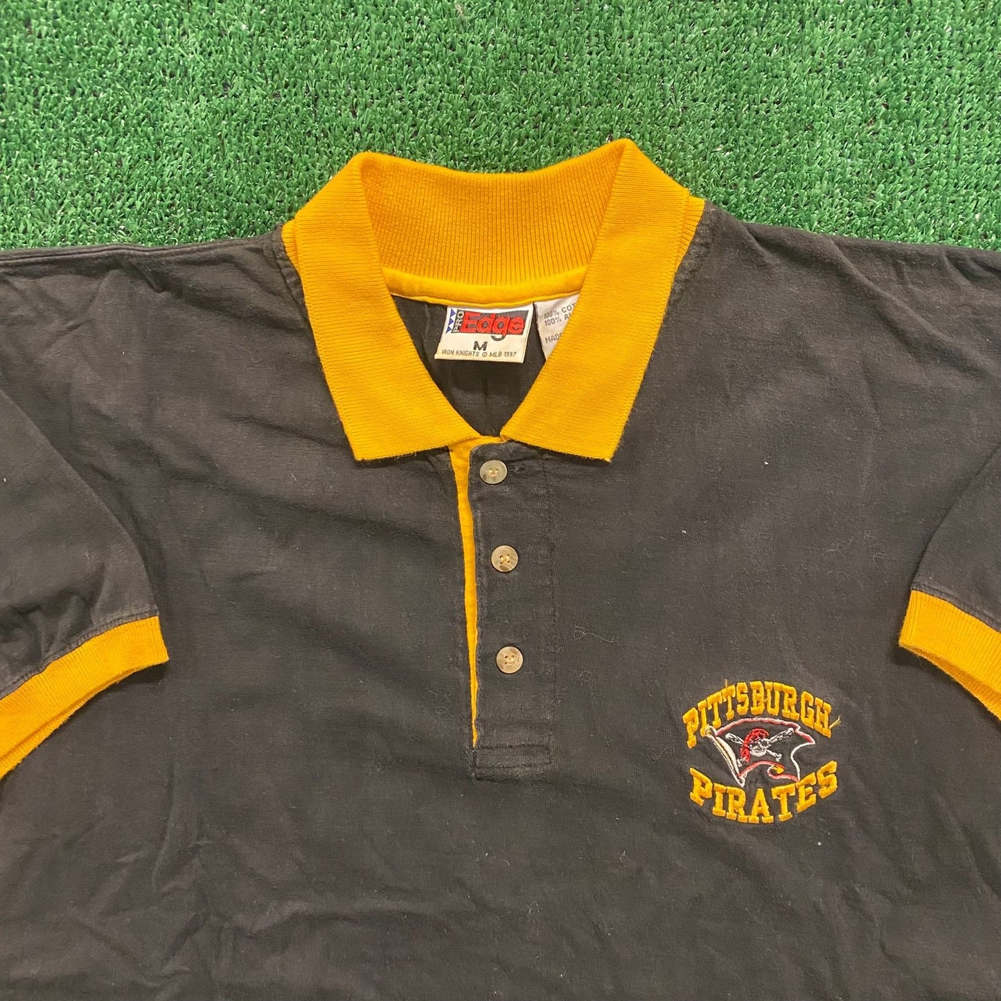 Pittsburgh Pirates Vintage 90s Polo Shirt