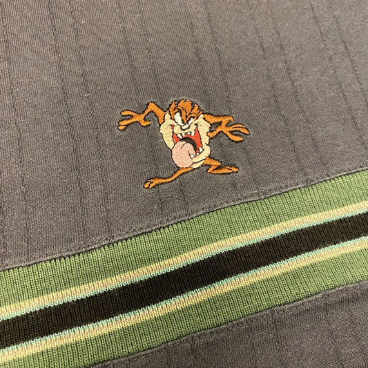 Taz Striped Vintage 90s T-Shirt