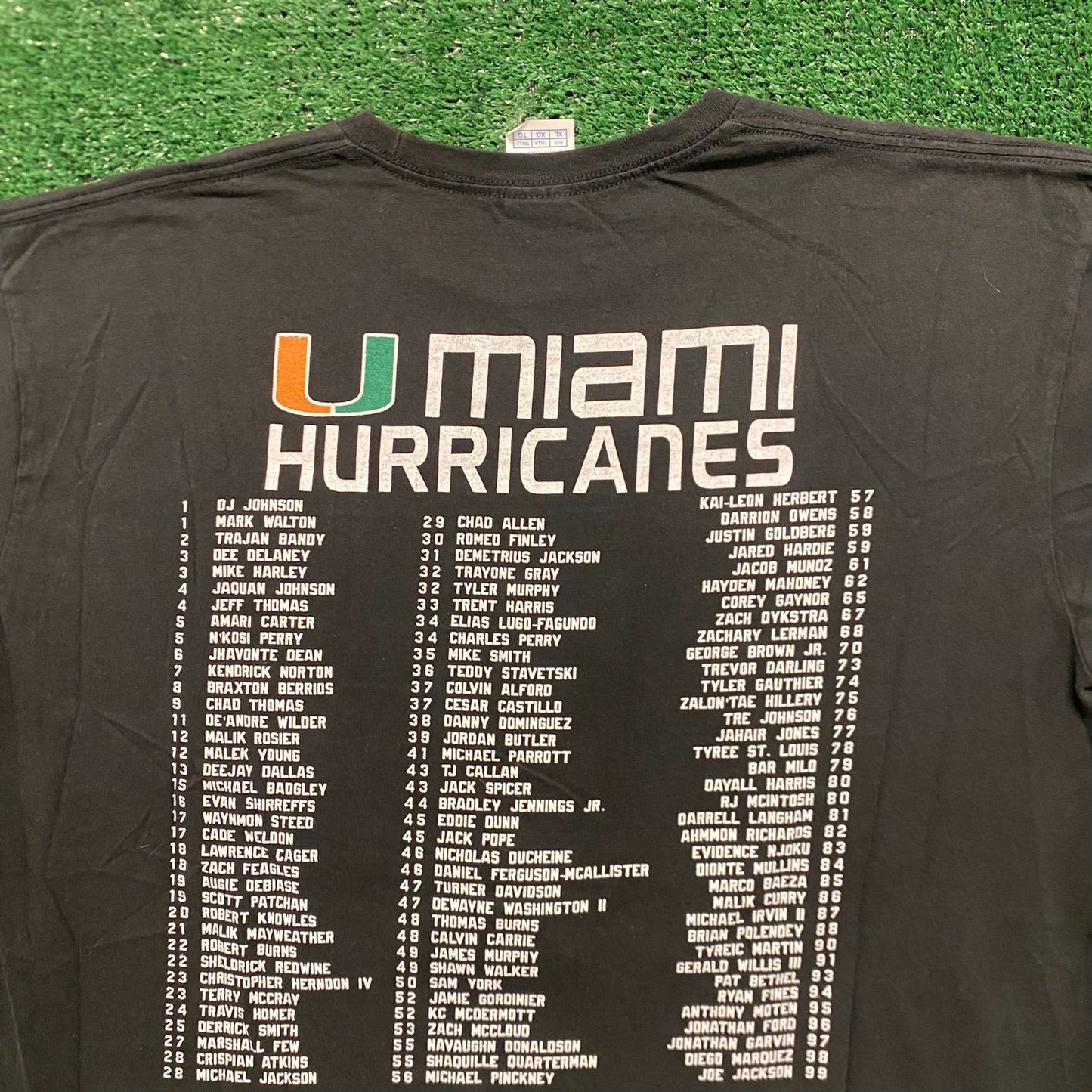 Miami Hurricanes Pendant Vintage College T-Shirt