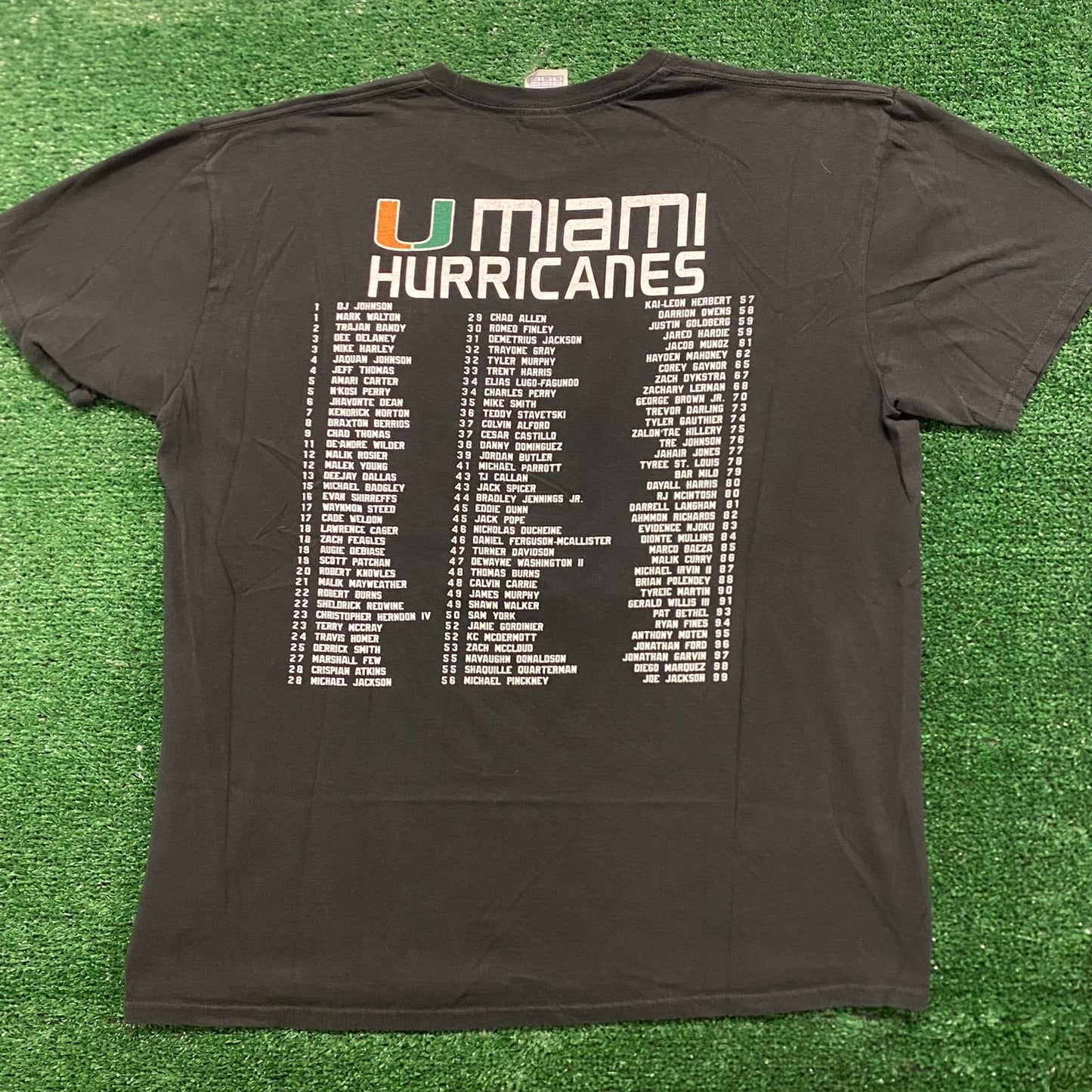 Miami Hurricanes Pendant Vintage College T-Shirt