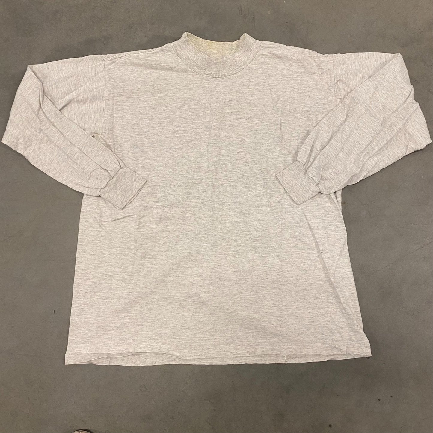 Gray Blank Vintage 90s T-Shirt