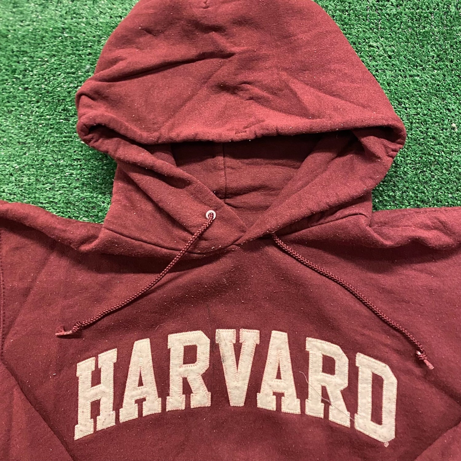 Vintage Y2K Harvard University Sweatshirt Hoodie Adult Size Medium