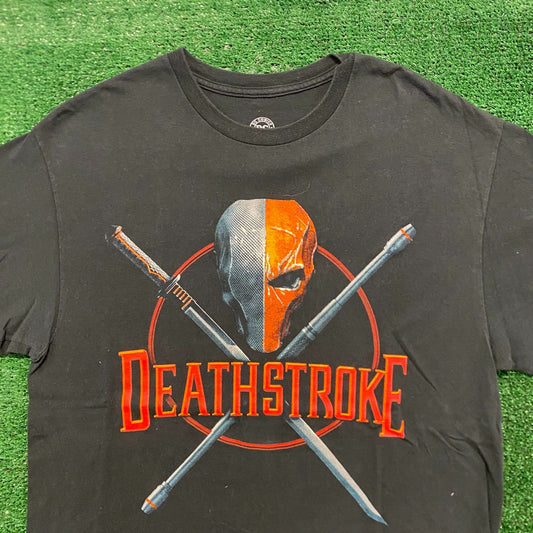 Deathstroke Swords Vintage DC Comics Movie T-Shirt