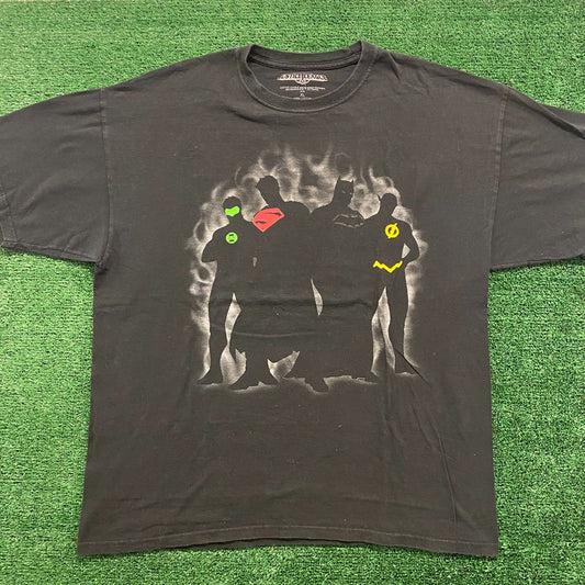 Vintage Y2K Essential DC Comics Justice League T-Shirt